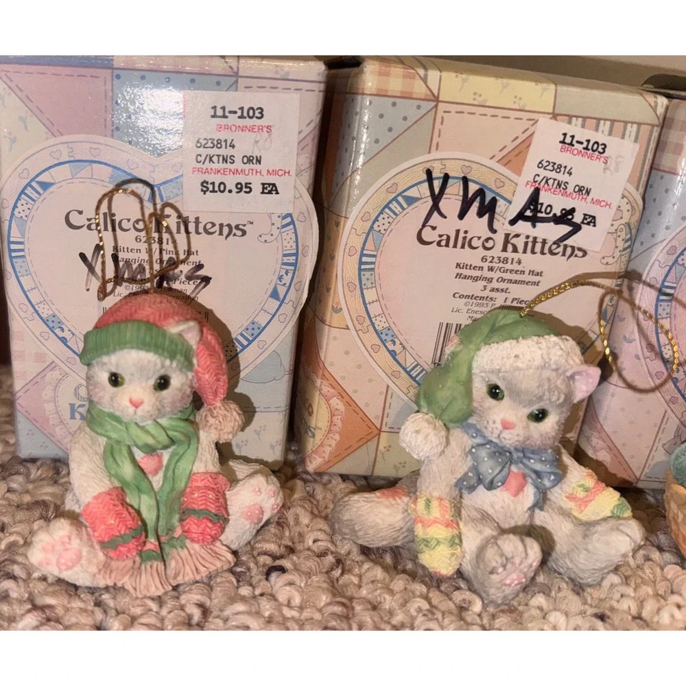 Enesco calico kittens